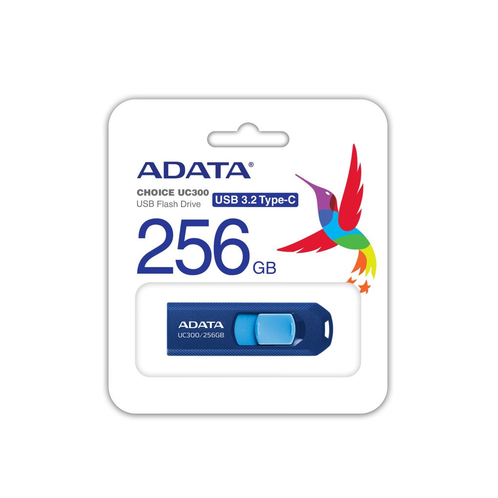 Memoria Flash USB 3.2 Adata 256GB UC300 TIPO C