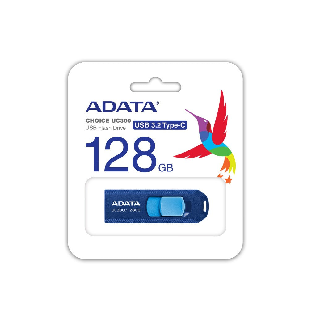 Memoria Flash USB 3.2 Adata 128GB UC300 TIPO C