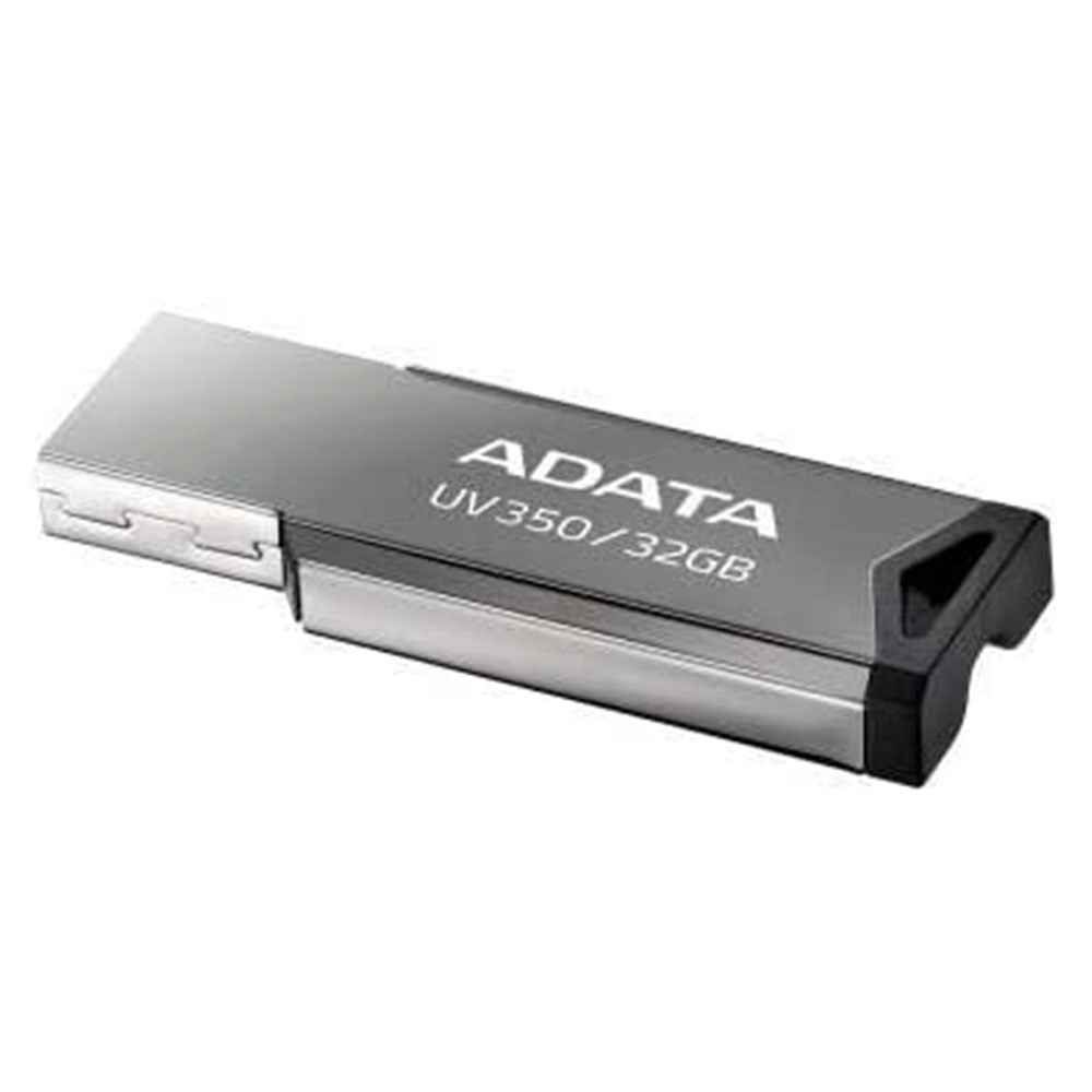 MEMORIA FLASH ADATA UV350 USB 3.2 32GB sin tapa plateado