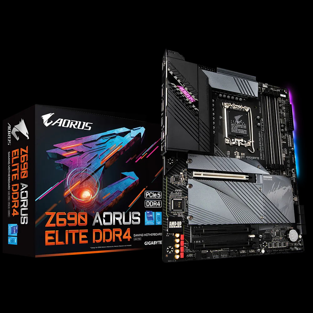 Motherboard Tarjeta Madre Gigabyte Z690 Aorus Elite AX DDR4
