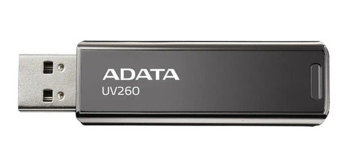 MEMORIA FLASH ADATA USB UV260 32GB 2.0 RETRACTIL Metalica