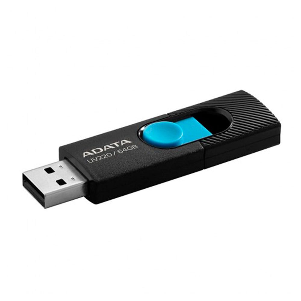 ADATA 64 GB Memoria Flash USB 2.0 Deslizable UV220