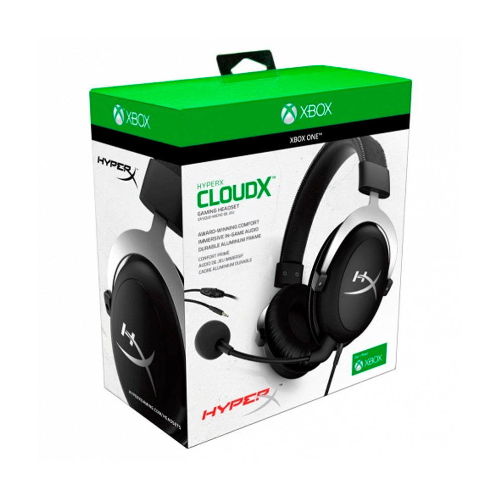 Audífono Gamer Xbox Cloud X Negro Hx-hs5cx-sr Hyperx