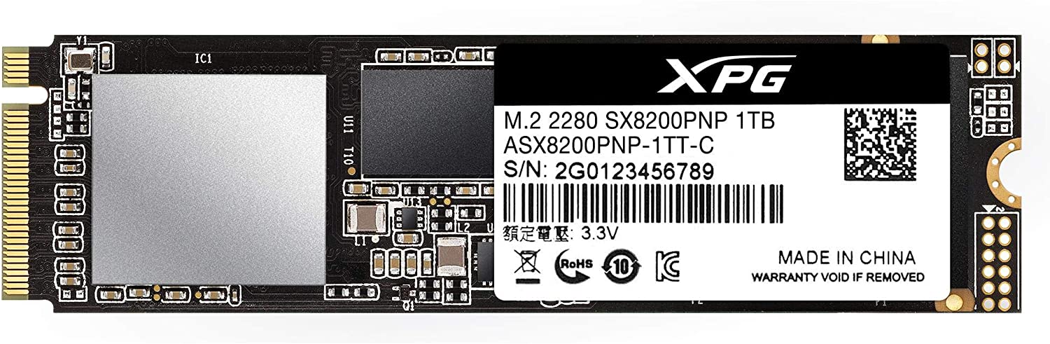 Unidad Estado Solido XPG SX8200 1 TB PCI Express 3.0 M.2