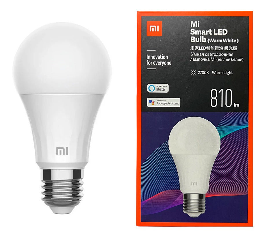 Pack x2 Bombilla Inteligente Xiaomi Mi LED Smart Bulb RGB - Tu Tienda  Experta