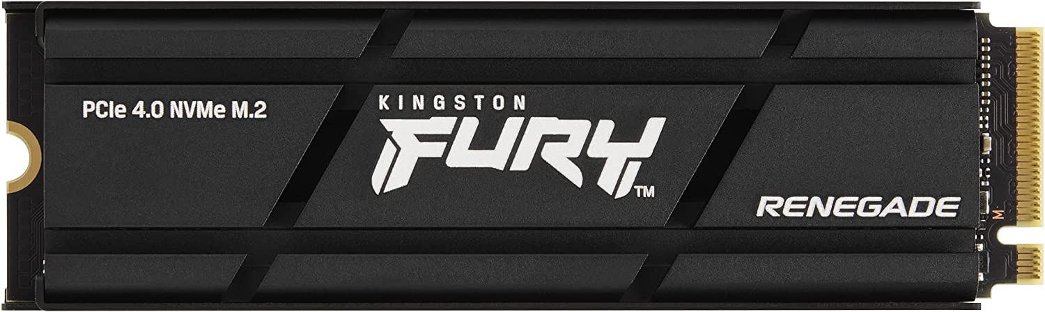Unidad SSD M2 NVMe Kingston Fury Renegade+Disipador 500G PS5