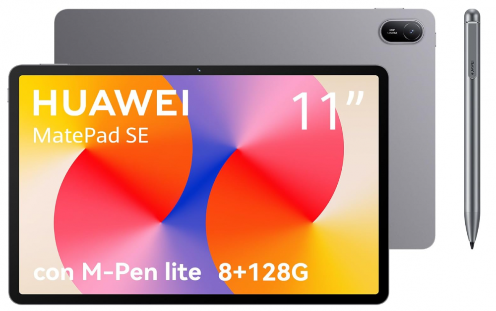 Tablets | HUAWEI AGS6-W09/GR — Tablet MatePad SE 11" 1920x1080 Full HD, 128GB, 6GB RAM, HarmonyOS, Gris