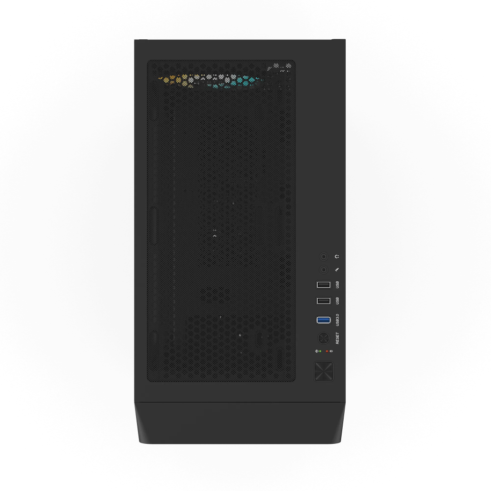 Gabinetes | GIGABYTE GB-C103GP65G5 — Gabinete C103 GLASS PSU, Midi-Tower, ATX/Micro-ATX/Mini-ITX, USB 2.0/3.0, con Fuente de 650W, 1 Ventilador Instalado, Negro