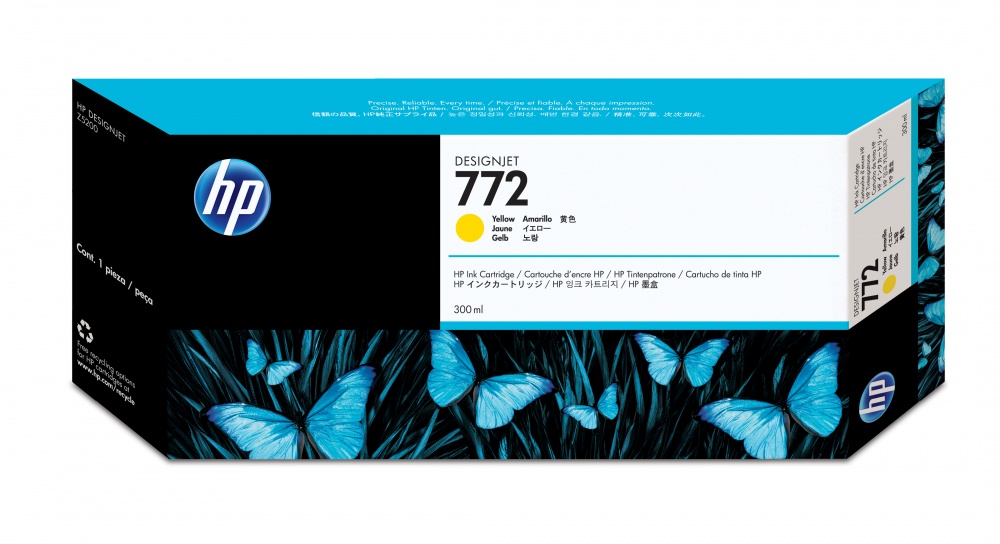 Cartuchos | HP CN630A — Cartucho 772 Amarillo Original 300ml