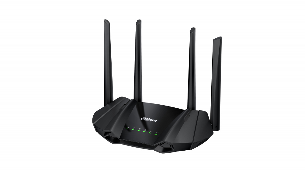 Router | DAHUA DH-AX15M — Router Gigabit Ethernet de Banda Dual AX15M, Inalámbrico, 1201Mbit/s, 3x RJ-45, 2.4/5GHz, 4 Antenas Externas