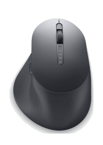 Mouse | DELL 5397184790434 — Mouse Ergonómico MS900, Inalámbrico, Óptico, 8.000DPI, Bluetooth/USB-A, Negro