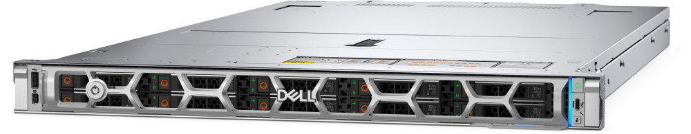 Servidores | DELL R470271_6511P432 — Servidor PowerEdge R470, Intel Xeon 6511P, 128GB DDR5, 480GB, máx. 240TB, 2.5", SATA III, Rack (1U) - no Sistema Operativo Instalado