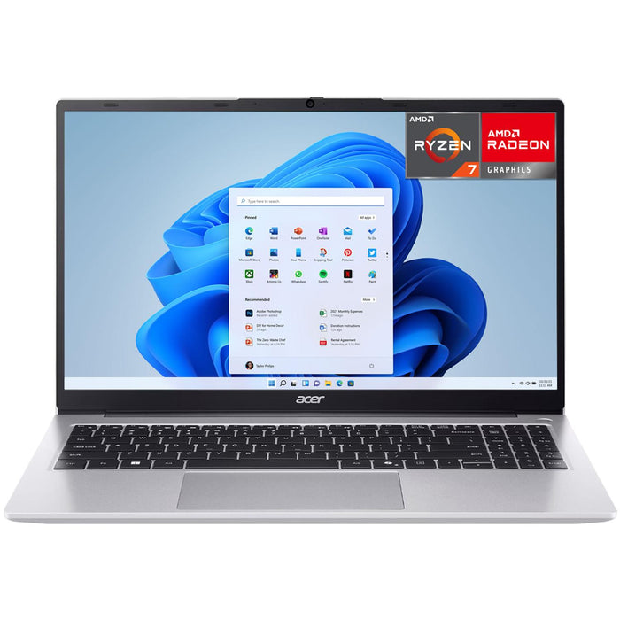 Laptops | ACER ASPL15E-R7161 — Laptop Aspire Lite 15, 15.6" 1920x1080 Full HD, AMD Ryzen 7 5825U, 16GB, 1TB SSD, Windows 11 Home, Español