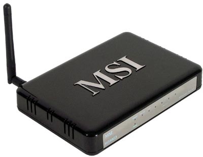 Router | MSI RG54GS2 — Router , Inalámbrico, 1x RJ-45, 2.4GHz, 1 Antena de 2dBi