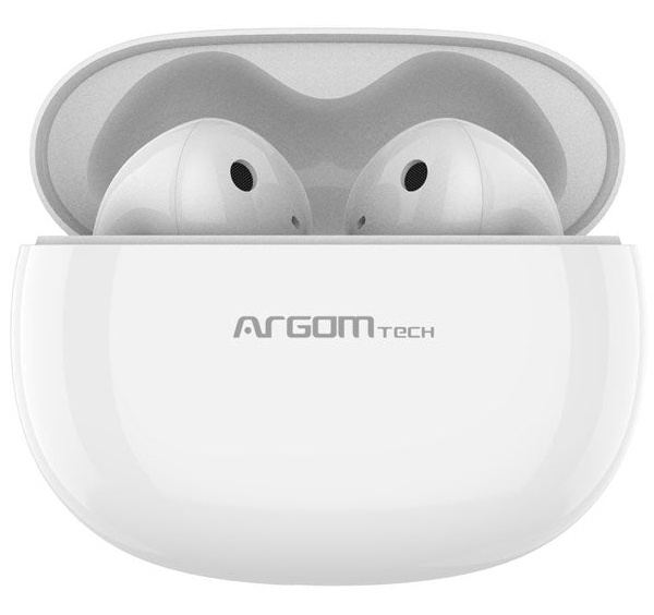 Audífonos Intrauriculares | ARGOMTECH ARG-HS-5056BL — Audífonos Intrauriculares con Micrófono Skeipods E56, Bluetooth, Inalámbrico, Blanco/Azul