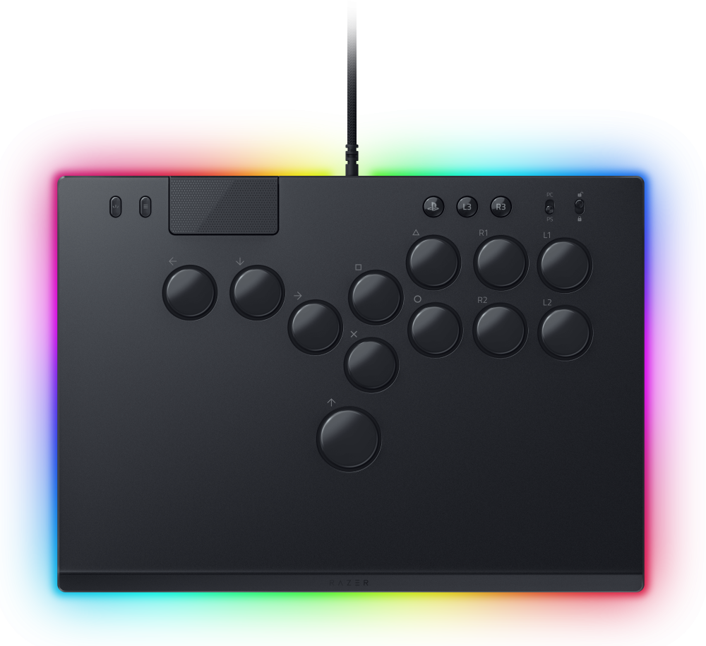 Accesorios PlayStation 5 | RAZER 840272910207 — Teclado Leverless Kitsune, para PlayStation 5, Alámbrico, Negro