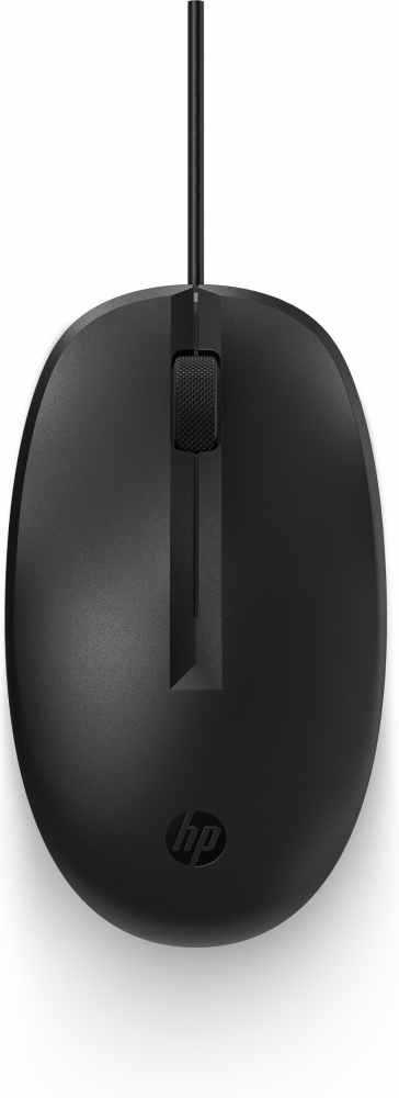 Mouse | HP 265D9AA — Mouse Láser 128, Alámbrico, USB, 1200 DPI, Negro