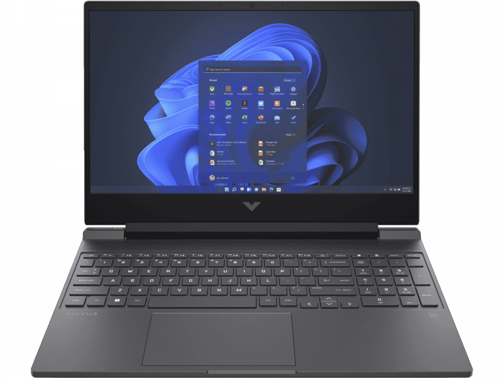 Laptops | HP A28D1LA — Laptop Gamer Victus 15-fb0128la, 15.6" 1920x1080 Full HD, AMD Ryzen 5 5600H, NVIDIA GeForce RTX 3050, 8GB, 512GB SSD, Windows 11 Home, Español