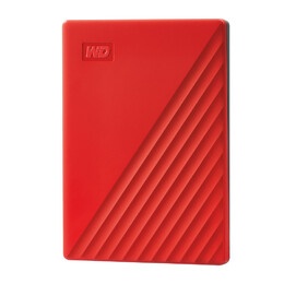 Discos Duros Externos | WESTERN DIGITAL WDBPKJ0040BRD-WESN — Disco Duro Externo WD My Passport, 4TB, USB 3.2, Rojo