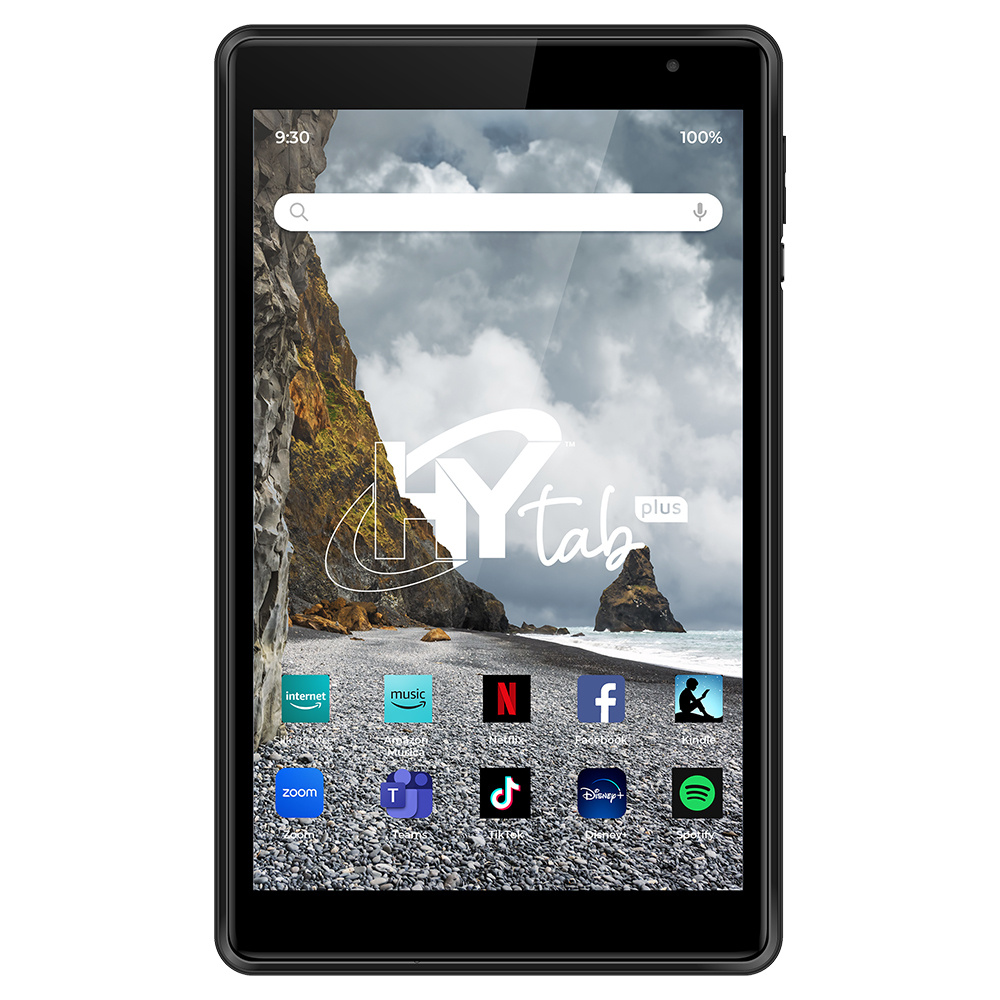 Tablets | HYUNDAI HT8WB3RBK01 — Tablet HYTab 8" 1280x800, 64GB, 4GB RAM, Android 13, Negro
