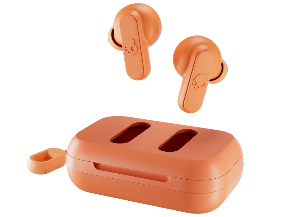 Audífonos Intrauriculares | SKULLCANDY SC-S2DMW-P754 — Audífonos Intrauriculares con Micrófono DIME, Inalámbrico, Bluetooth, Naranja
