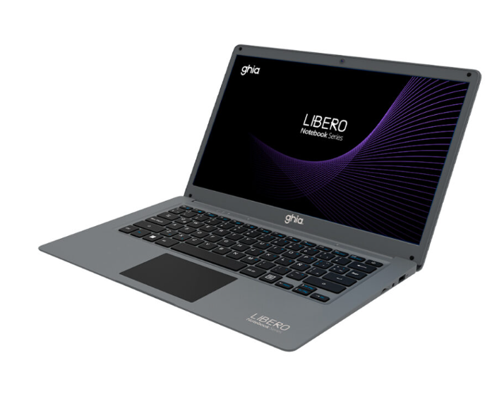 Laptops | GHIA LP-061 — Laptop Libero, 14" 1366x768 HD, Intel Celeron N4020, 4GB, 128GB SSD, Windows 11 Home, Español