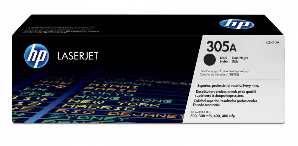 Tóner | HP CE410A — Tóner 305A Negro Negro, 2.090 Páginas