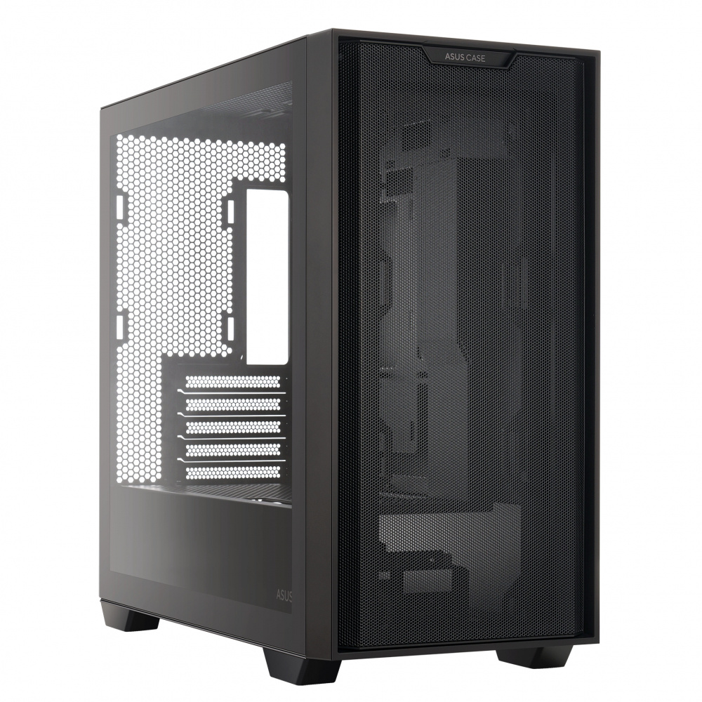 Gabinetes | ASUS A21 ASUS CASE/BLK — Gabinete A21 Case, Mini-Tower, Micro-ATX/Mini-ITX, USB 3.0, sin Fuente, sin Ventiladores Instalados, Negro