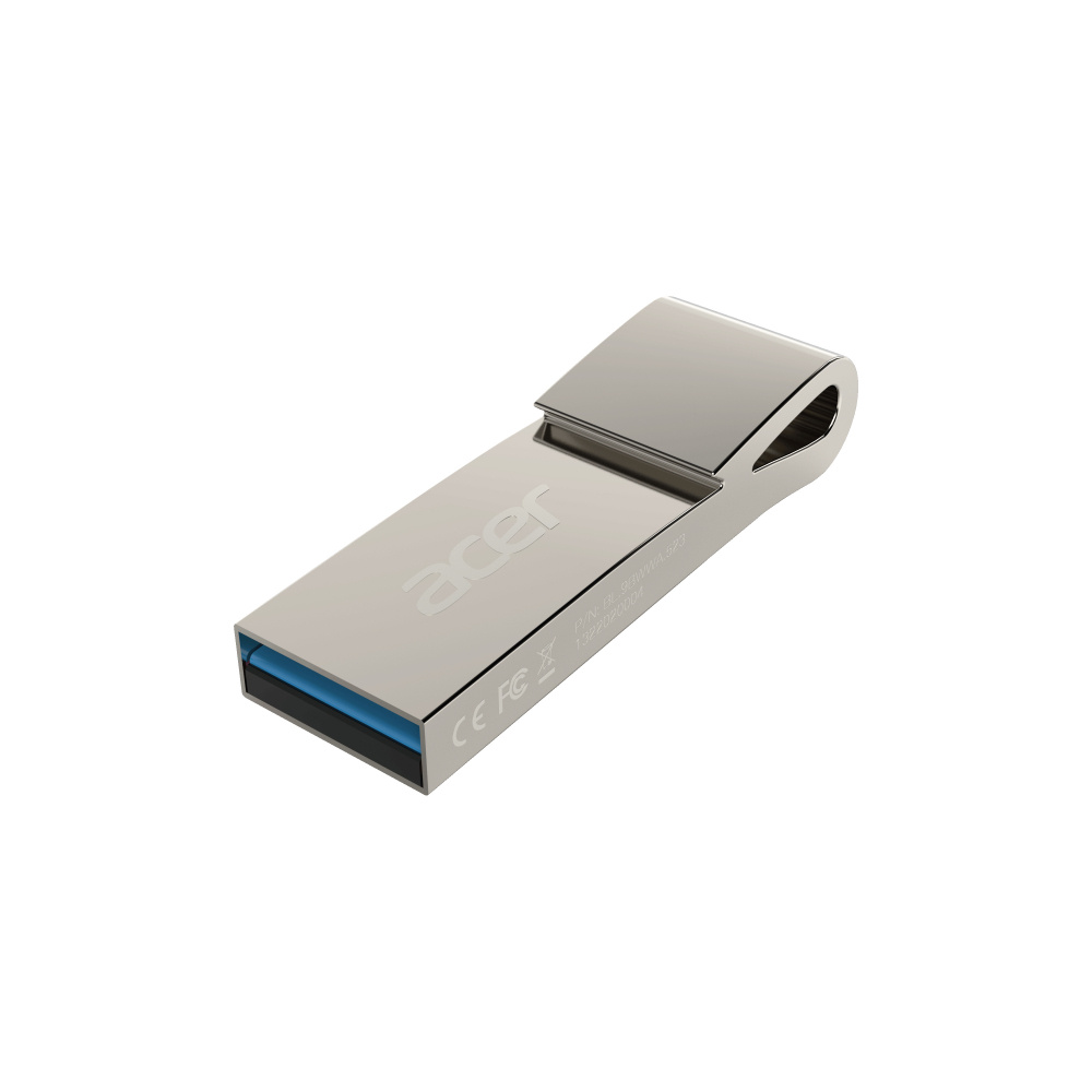 Memorias USB | ACER BL.9BWWA.501 — Memoria USB UF200, 8GB, USB-A 2.0, Lectura 30MB/s, Escritura 15MB/s, Plata