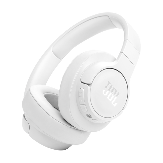 Audífonos | JBL 8000057001 — Audífonos con Micrófono Tune 770NC, Bluetooth, Cancelación de Ruido, Inalámbrico, USB-C, Blanco