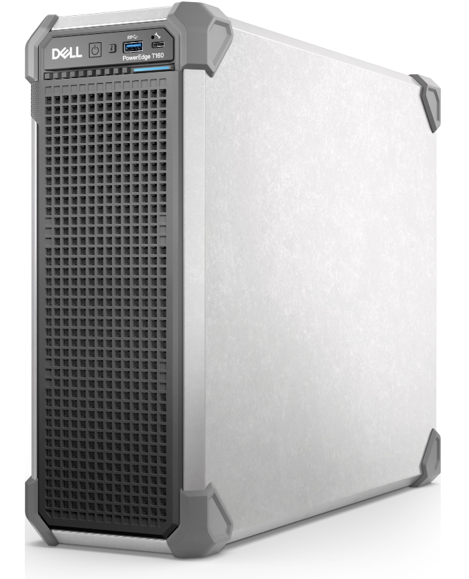 Servidores | DELL SER-2627 — Servidor PowerEdge T160, Intel Xeon 6315P, 16GB DDR5, 2TB, máx. 48TB, 3.5", SATA/SAS, Torre (3U) - no Sistema Operativo Instalado