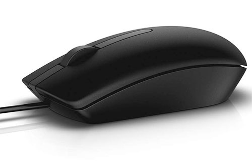Mouse | DELL 275-BBCC-ROW — Mouse MS116, Alámbrico, Óptico, 1.000DPI, USB-A, Negro