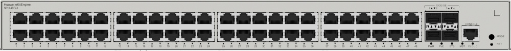Switches | HUAWEI S310-48P4X — Switch Gigabit Ethernet , 48 Puertos RJ-45 10/100/1000 + 4 Puertos SFP+, 176 Gbit/s, 16.000 Entradas - Administrable