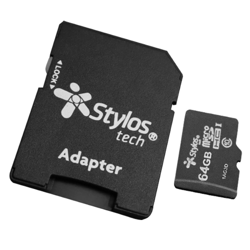Memorias Flash | STYLOS STMS641B — Memoria Flash , 64GB MicroSDHC Clase 10