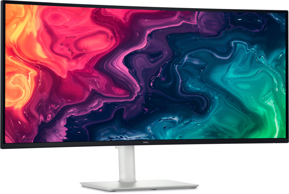 Monitores | DELL DELL-S3425DW — Monitor Curvo 34 Plus S3425DW LCD VA 34", 3440x1440 Ultra Wide Quad HD, FreeSync, 120Hz, HDMI, Bocinas Integradas, Plata