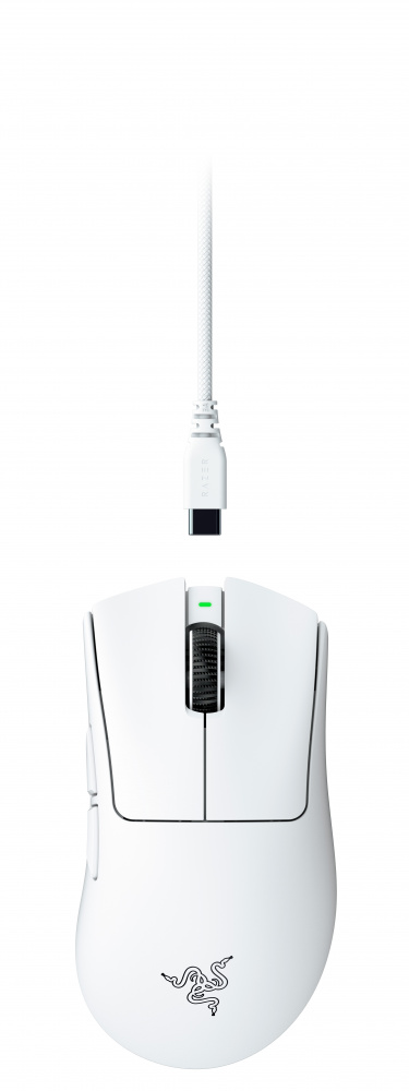 Mouse | RAZER 840272920725 — Mouse Gamer DeathAdder V4 Pro, Inalámbrico, Óptico, 45.000DPI, RF Wireless/USB-A, Blanco
