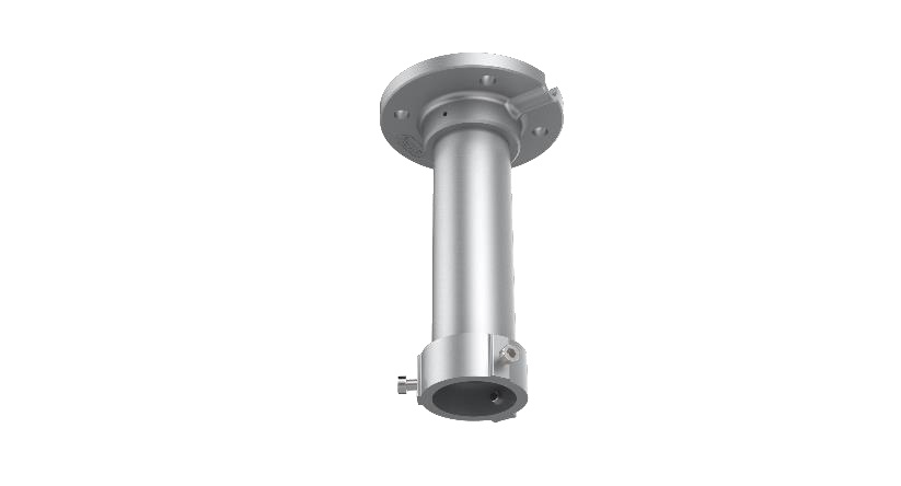 Brazos y Soportes | HIKVISION DS-1661ZJ-P — Montaje en Techo , para Cámaras Domo PTZ, Gris
