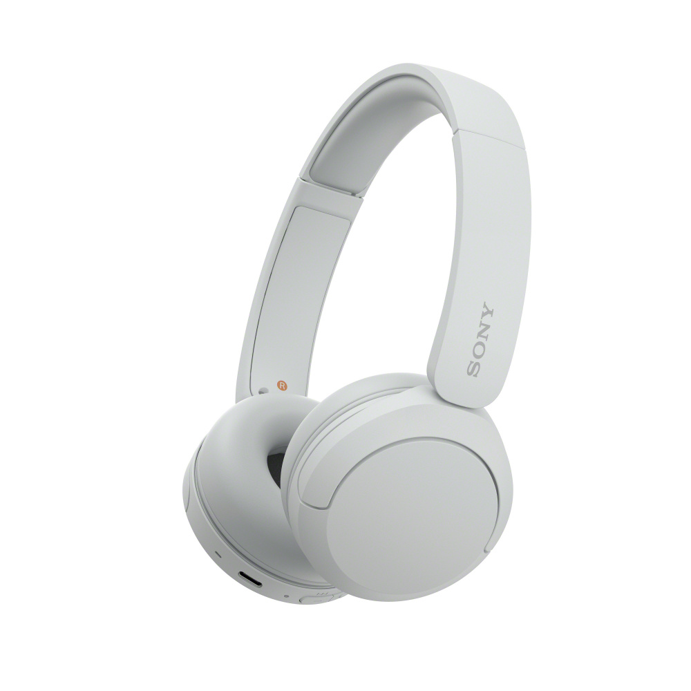 Audífonos | SONY WHCH520W — Audífonos con Micrófono WH-CH520, Bluetooth, Inalámbrico, USB-C, Blanco