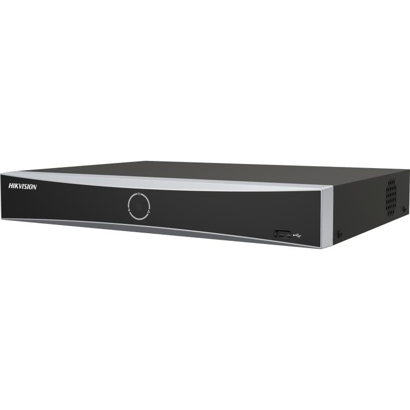Grabadoras de Video en Red (NVR) | HIKVISION DS-7604NXI-K1/4P(D) — NVR de 4 Canales para 1 Discos Duros, máx. 10TB, 2 x USB 2.0, 5 x RJ-45