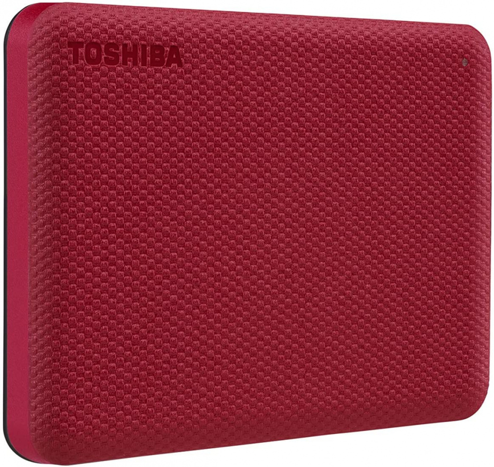 Discos Duros Externos | TOSHIBA HDTCA20XR3AA — Disco Duro Externo Canvio Advance V10 2.5", 2TB, USB, Rojo - para Mac/PC