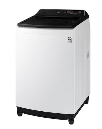 Lavadoras | SAMSUNG WA19CG6442BWAX — Lavadora de Carga Superior , 19kg Lavado, Negro/Blanco