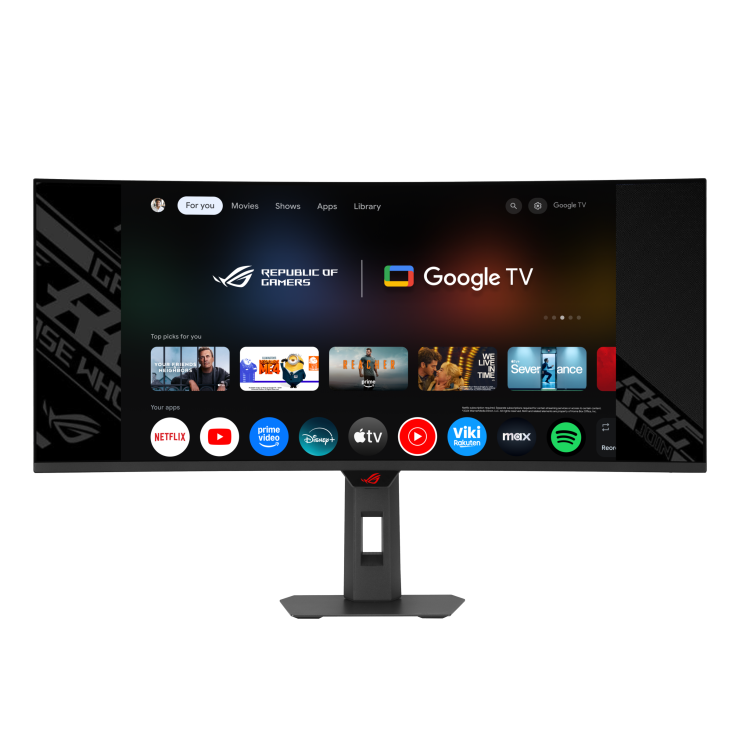 Monitores | ASUS 90LM0B10-B02171 — Monitor Gamer Curvo ROG Strix XG34WCDMTG QD-OLED 34", 3440x1440 Ultra Wide Quad HD, G-Sync/FreeSync, 240Hz, HDMI/DisplayPort, Bocinas Integradas, Negro