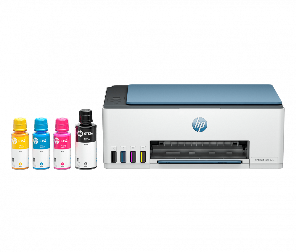 Multifuncionales | HP 1F3W3A — Multifuncional Smart Tank 525, Color, Inyección de Tinta, Tanque de Tinta, Print/Copy/Scan