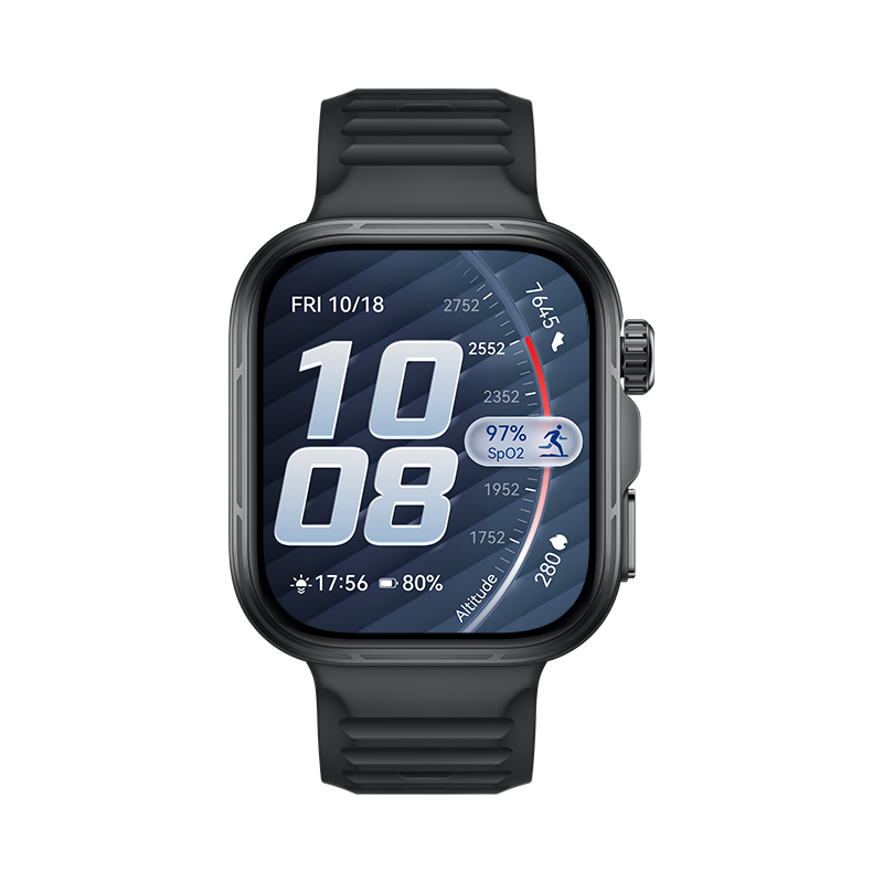 Smartwatch | HUAWEI 6942103190902 — Smartwatch Watch Fit 5 Pro, AMOLED, Android/iOS, Negro - Resistente al Agua