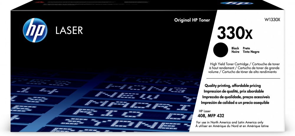 Tóner | HP W1330X — Tóner 330X Alto Rendimiento Negro, 15.000 Páginas