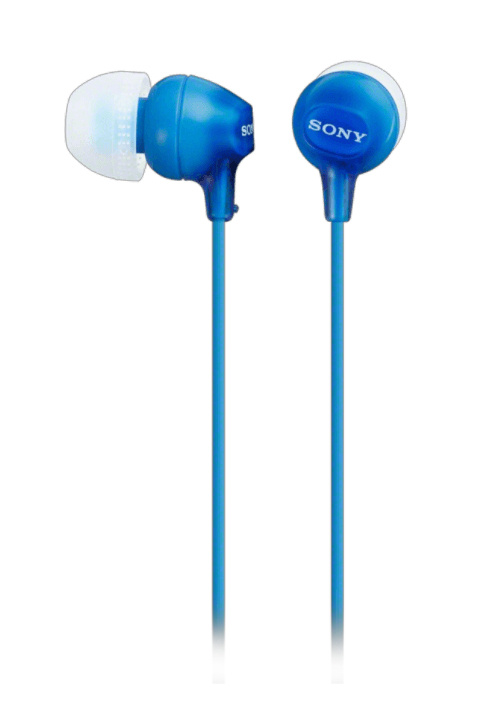 Audífonos Intrauriculares | SONY MDR-EX15LPLI — Audífonos Intrauriculares MDR-EX15LP, Alámbrico, 1.2 Metros, 3.5mm, Azul