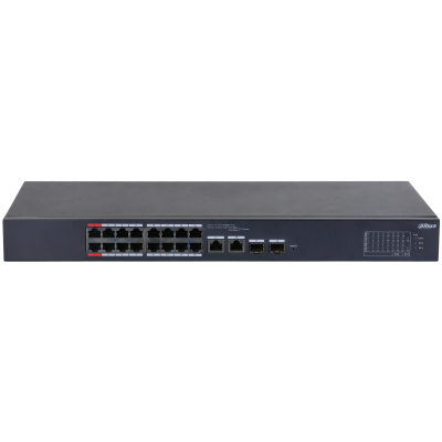 Switches | DAHUA DH-CS4218-16ET-240 — Switch CS4218-16ET-240, 18 Puertos Gigabit Ethernet 10/100/1000, 7.2 Gbit/s, 8000 Entradas, Administrado