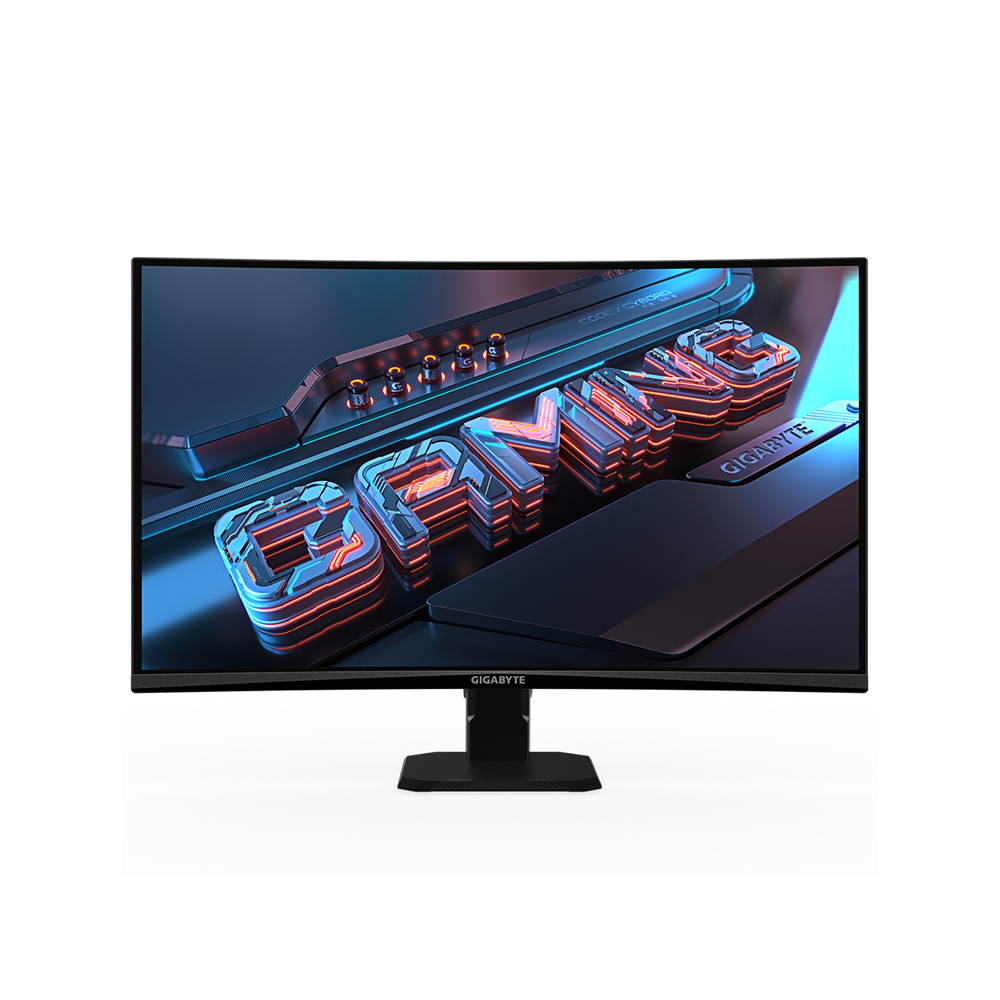 Monitores | GIGABYTE GS27QCA — Monitor Gamer Curvo LED VA 27", 2560x1440, FreeSync, 180Hz, HDMI/DisplayPort, Negro