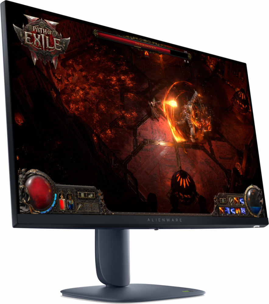 Monitores | ALIENWARE AW2725DM — Monitor Gamer LCD Fast IPS 27", 2560x1440, G-Sync/FreeSync, 180Hz, HDMI/DisplayPort, Azul