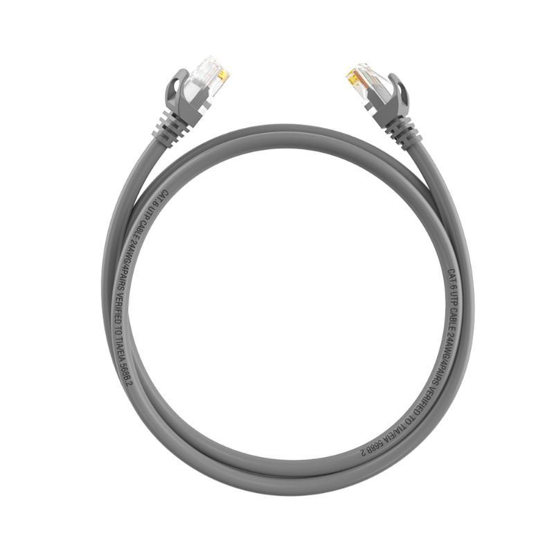 Cables Patch | HIKVISION DS-1NP6UEC0-1000-G — Cable Patch Cat6 UTP RJ-45 Macho - RJ-45 Macho, 10 Metros, Gris